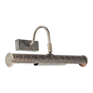 Redo 02-845 - Lampada da quadro CAIRO 2xE14/28W/230V, 36 cm, ottone