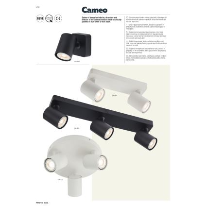 Redo 04-467 - Luce Spot CAMEO 1xGU10/35W/230V