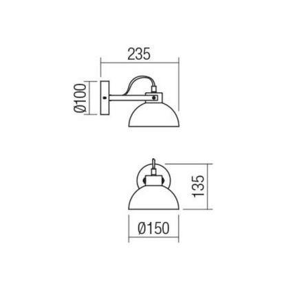 Redo 04-511 - Applique per bambini EOLO 1xE27/42W/230V