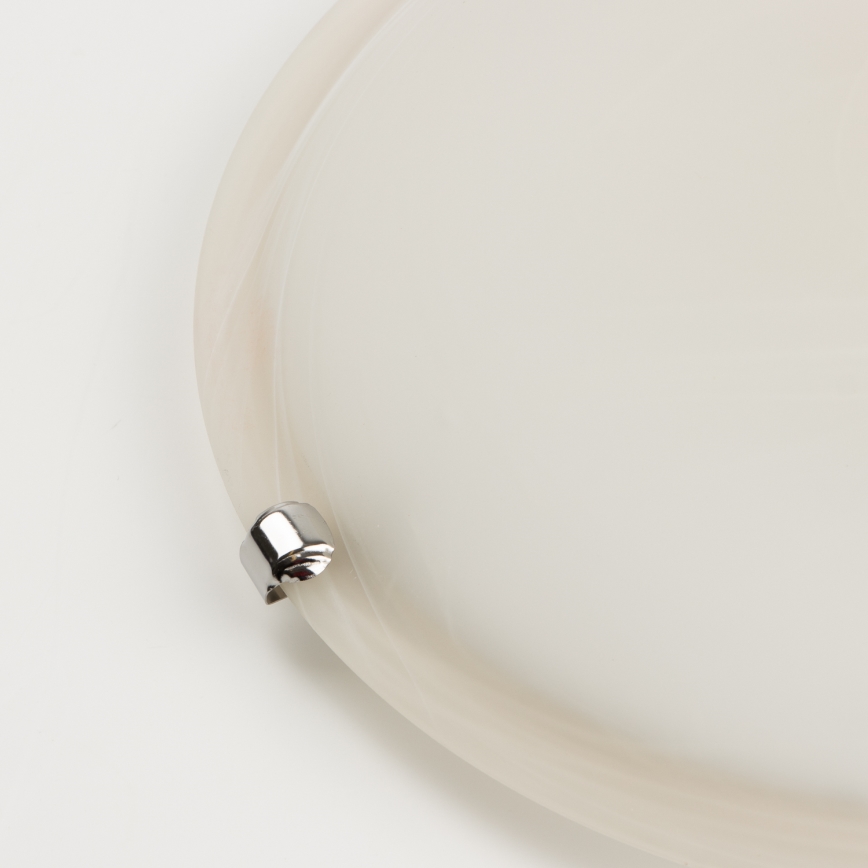 Redo 05-391 - Plafoniera VIRGINIA 2xE27/42W/230V Ø 40 cm colore crema