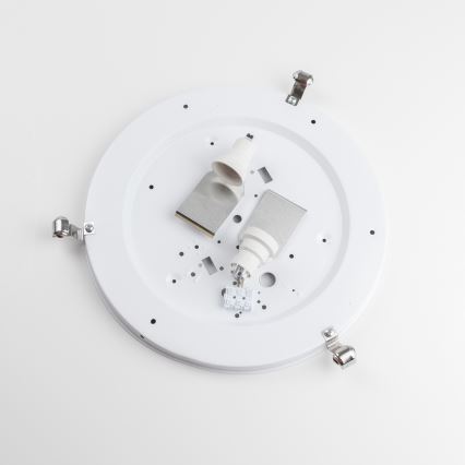 Redo 05-393 - Plafoniera VIRGINIA 2xE27/42W/230V Ø 40 cm grigia