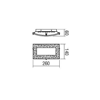 Redo 05-862 - Applique a LED ARTEMIS LED/10W/230V oro