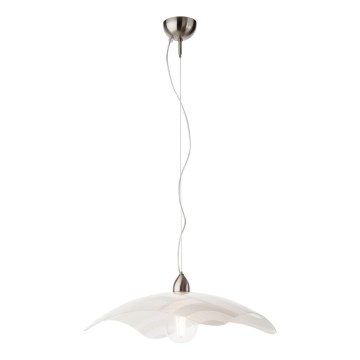 Redo 05-877 - Lampadario su cavo COCOON 1xE27/42W/230V crema