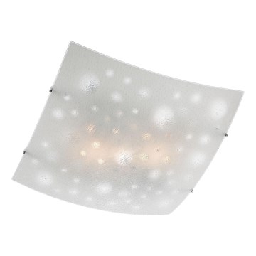 Redo 05-905 - Plafoniera ISIDE 2xE27/42W/230V 39x39 cm trasparente