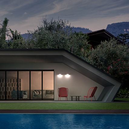 Redo 90002 - Applique da esterno CHALET LED/8W/230V IP54