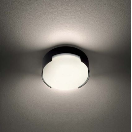 Redo 90004 - Plafoniera LED da esterno SKOR LED/12W/230V diametro 15 cm IP54 marrone