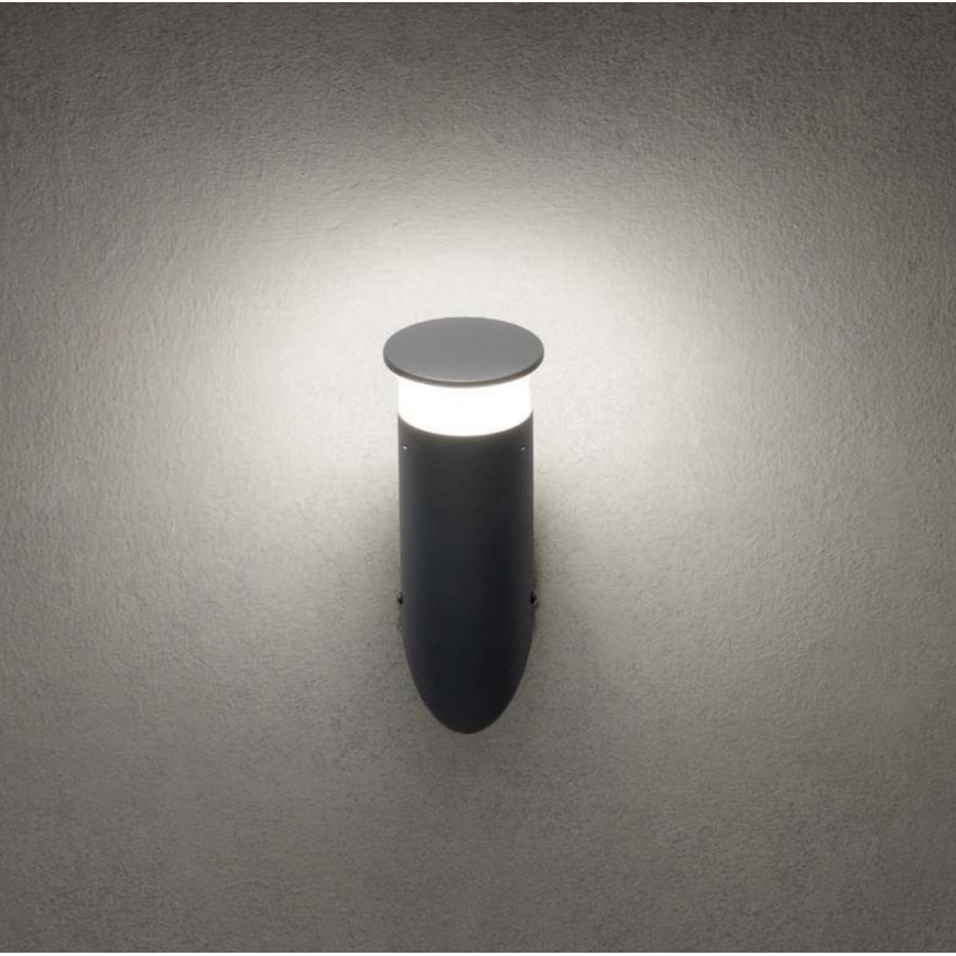 Redo 90073 - LED RGBW Applique da esterno ALGON LED/6W/230V Wi-Fi Tuya IP65 antracite