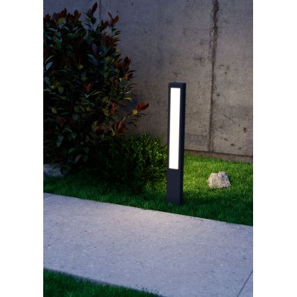 Redo 90125 - Lampada da esterno a LED DOLMEN LED/12,44W/230V IP54 antracite