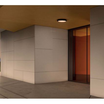 Redo 90156 - Plafoniera LED da esterno PONZA LED/18W/230V diametro 30 cm IP65