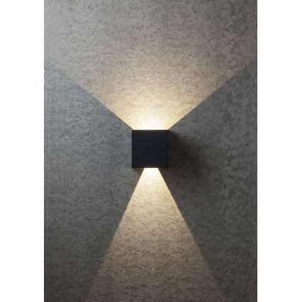 Redo 90173 - Applique a LED da esterno VARY 2xLED/6W/230V 3000K IP54 antracite