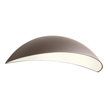 Redo 90236 - Lampada da parete per esterni PALMA LED/18W/230V 3000K IP54 marrone