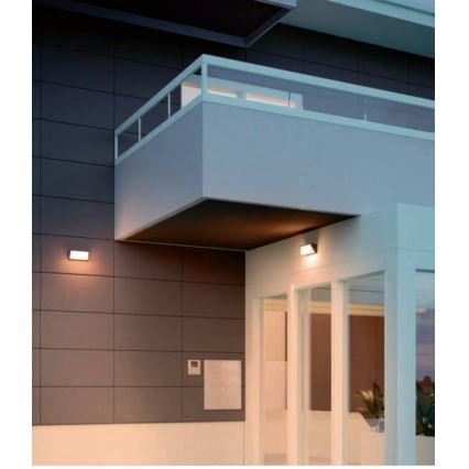 Redo 90238 - Applique a LED da esterno SPECTRA LED/16W/230V 3000K IP54 grigio