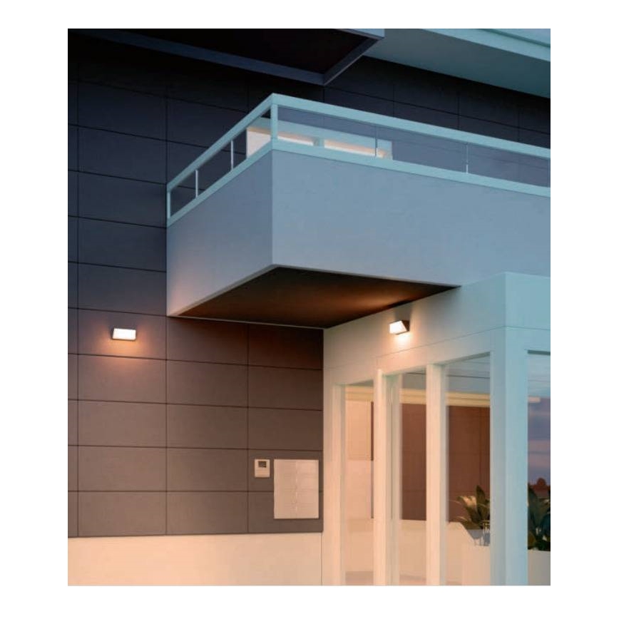 Redo 90238 - Applique a LED da esterno SPECTRA LED/16W/230V 3000K IP54 grigio