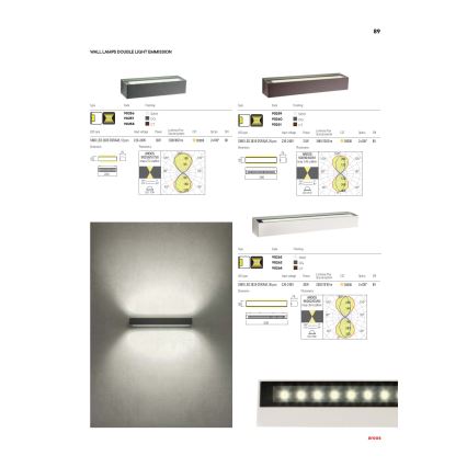 Redo 90259 - Applique da esterno AROOS LED/21W/230V 3000K IP65 bianca