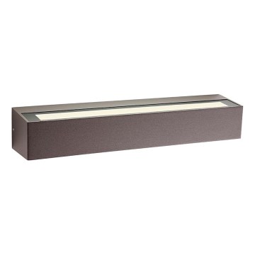 Redo 90261 - Applique da esterno AROOS LED/21W/230V 3000K IP65 marrone