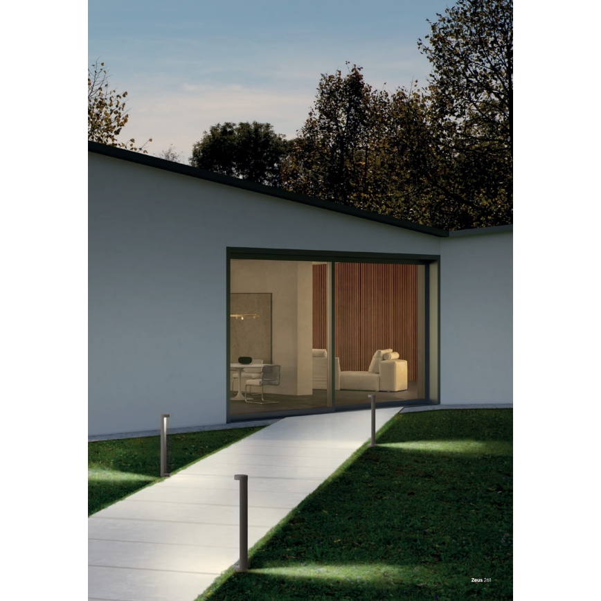 Redo 90365 - Lampada LED da esterno ZEUS LED/11,5W/230V 3000K 75 cm IP54 antracite