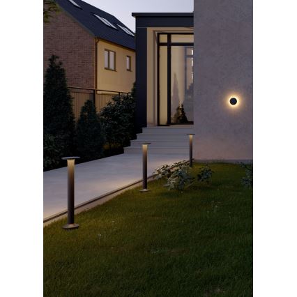 Redo 90374 - Lampada da esterno AURA LED/8W/230V 3000K 70 cm IP65 antracite