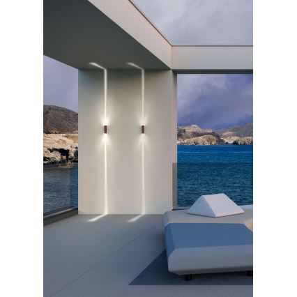 Redo 90424 - Applique a LED da esterno ACE LED/5,84W/230V 4000K IP54 marrone