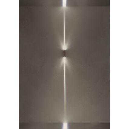 Redo 90424 - Applique a LED da esterno ACE LED/5,84W/230V 4000K IP54 marrone