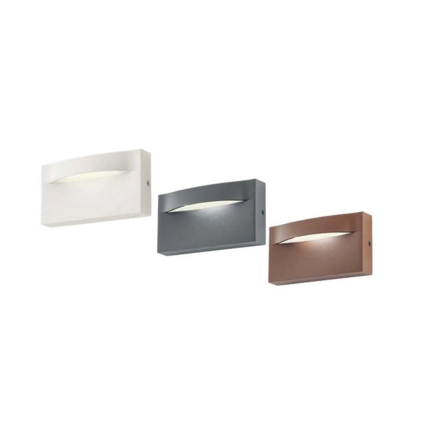 Redo 90425 - Applique a LED da esterno POLIFEMO LED/8W/230V IP65 bianco