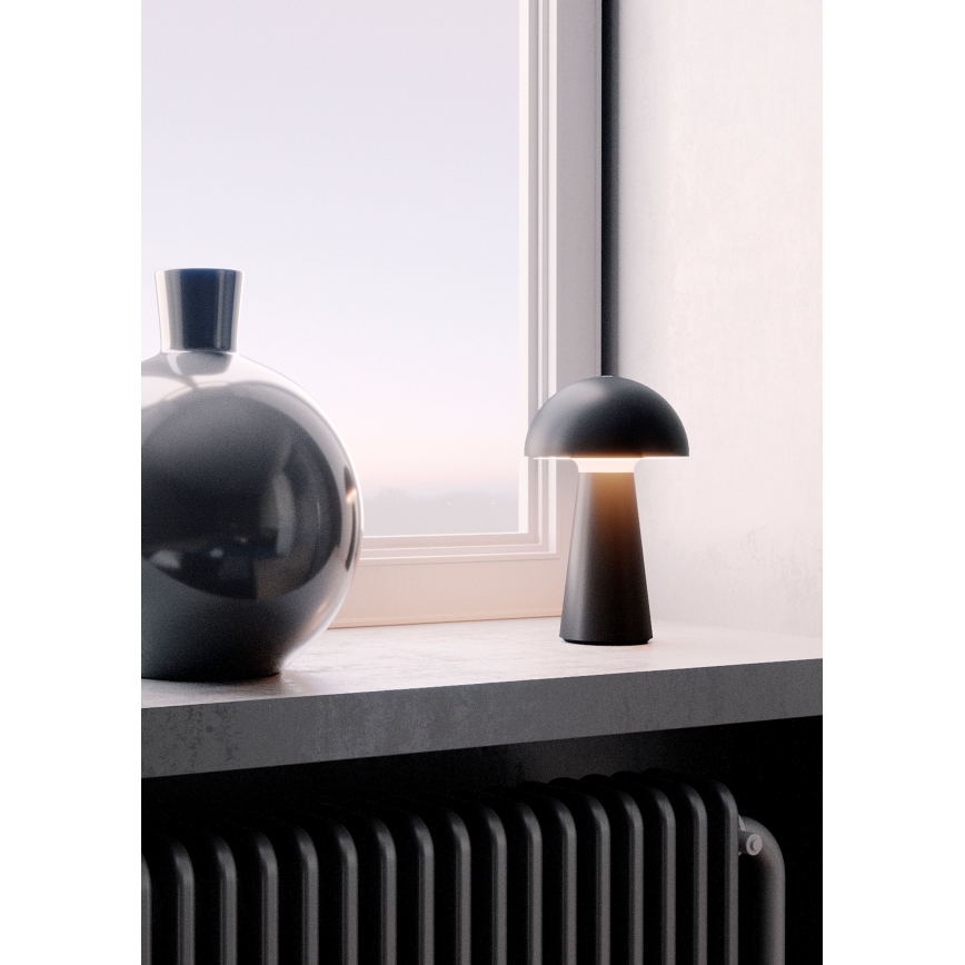 Redo 90439 - Lampada da esterno LED dimmerabile a sfioramento KIRA LED/4,7W/230V 2200 mAh IP44 nera