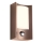 Redo 90487 - LED Applique da esterno con sensore WARP LED/8W/230V 3000K IP44 marrone