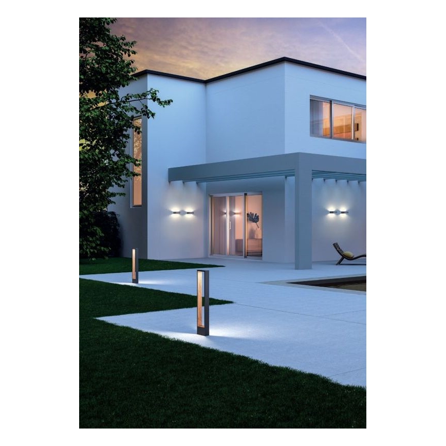 Redo 90508 - Applique a LED da esterno WALD LED/10W/230V IP65 antracite