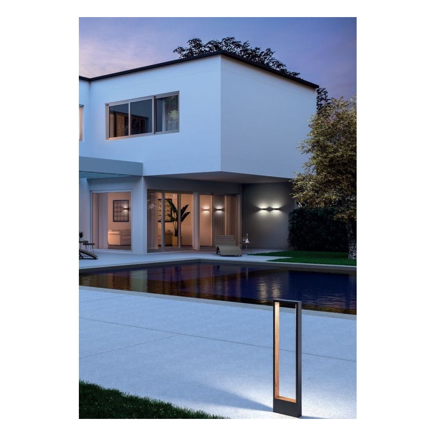 Redo 90508 - Applique a LED da esterno WALD LED/10W/230V IP65 antracite