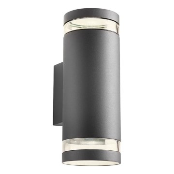 Redo 90518 - Applique da esterno CARGO 2xGU10/28W/230V IP54 antracite