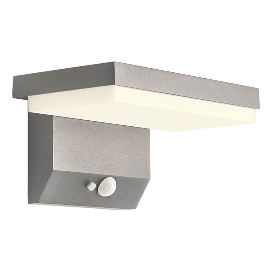 Redo 90535 - Applique a LED solare con sensore TAIYO LED/2W/3,7V 3000K 2200 mAh IP54 antracite