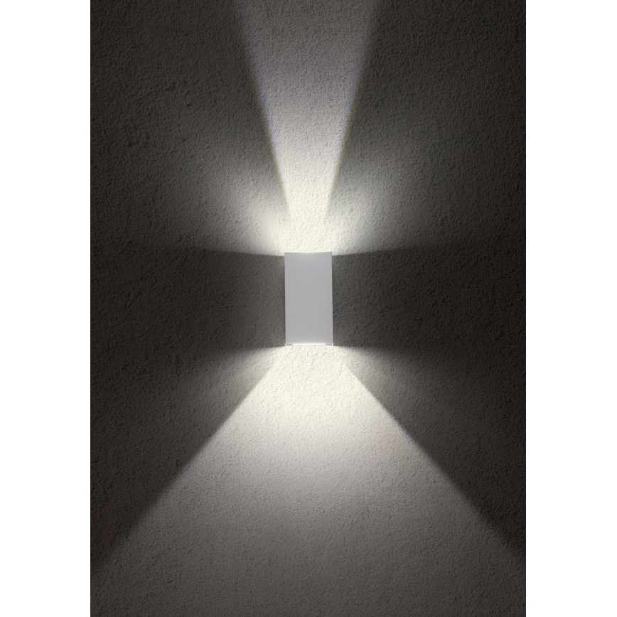 Redo 90552 - Applique LED da esterno VARY 2xLED/10W/230V 3000K IP54 bianca