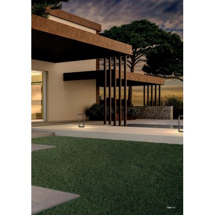 Redo 90582 - Lampada da esterno LED WAKE 8W/230V 3000K 75 cm IP65 antracite