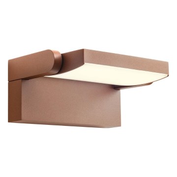 Redo 90585 - Applique a LED da esterno FLIP LED/20W/230V CRI 90 3000K IP54 marrone