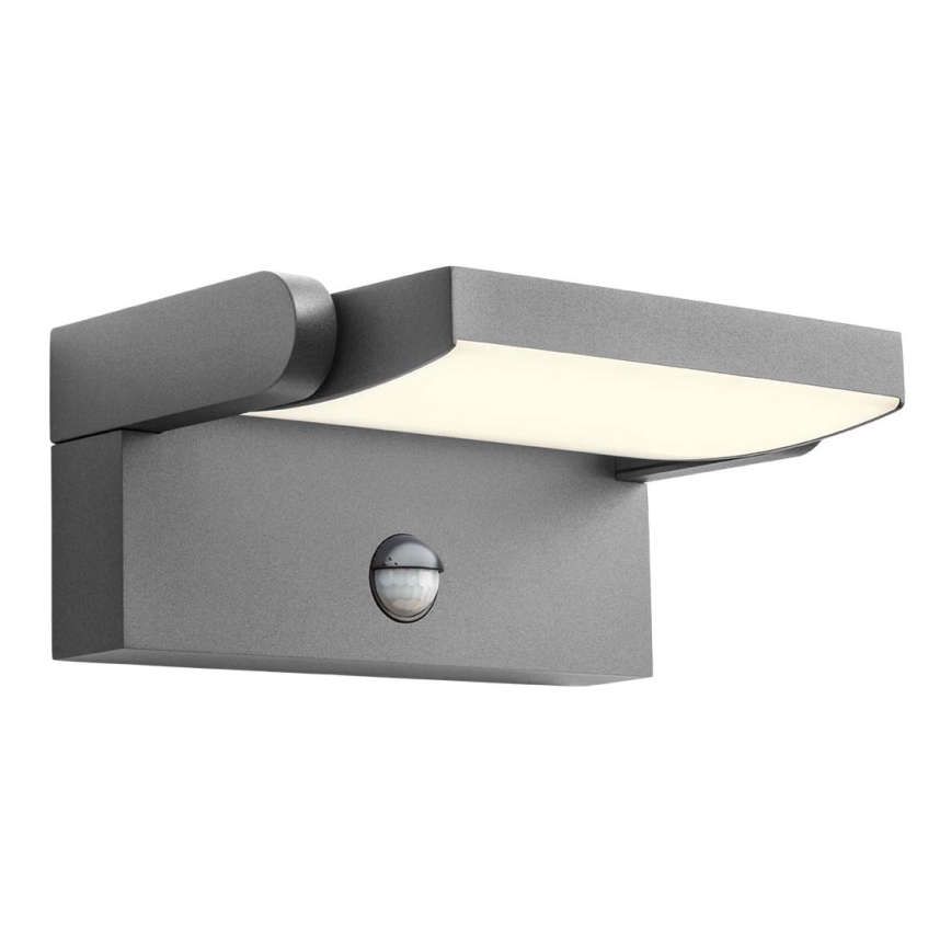 Redo 90587 - Applique LED da esterno con sensore FLIP LED/20W/230V 3000K CRI 90 IP54 antracite