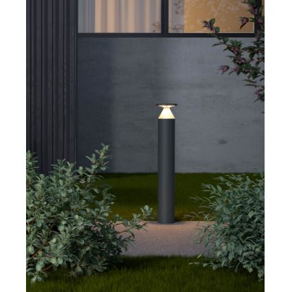Redo 90591 - Lampada LED da esterno BIRO LED/12W/230V 3000K 70 cm CRI 90 IP65 antracite
