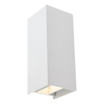 Redo 90635 - Applique a LED da esterno SONNY 2xLED/5W/230V 2200/3000/4000K IP54 bianco