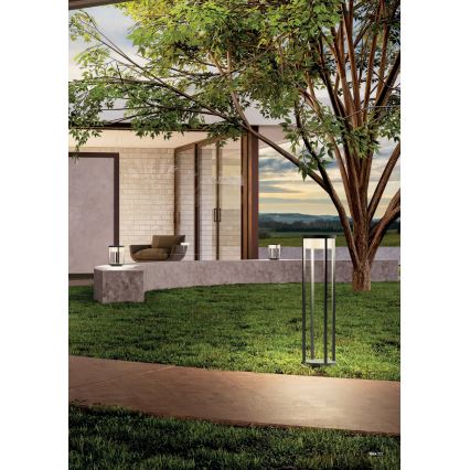 Redo 90676 - Lampada da esterno MAX LED/15W/230V 2700K 80 cm IP65 antracite