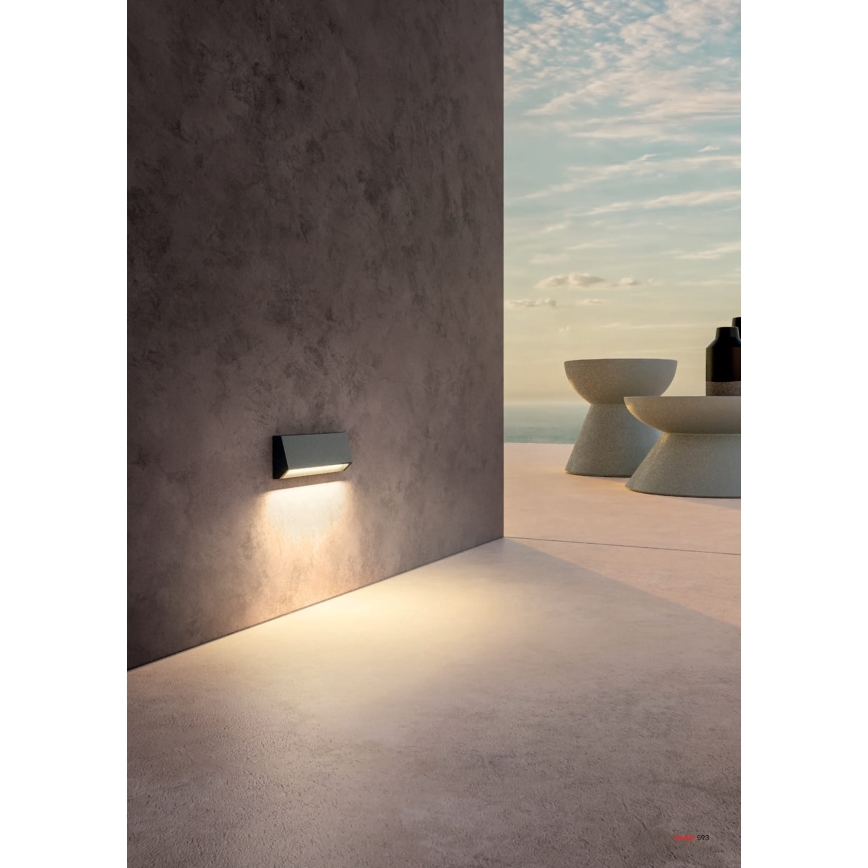 Redo 90680 - Lampada orientativa da esterno ANDER LED/4W/230V 3000K IP65 antracite