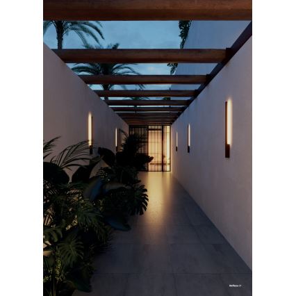 Redo 90872 - Applique da esterno REFLEXA LED/6W/230V 3000K CRI 90 IP54 nero