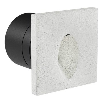 Redo 91199 - Lampada LED orientativa da esterno BAST LED/2,5W/230V 3000K CRI 90 IP65 grigio