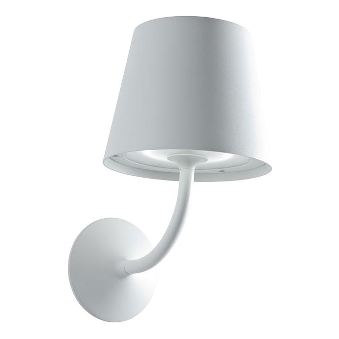 Redo 9124 - Lampada LED da muro da esterno GIORGIO LED/7W/230V IP65 bianco