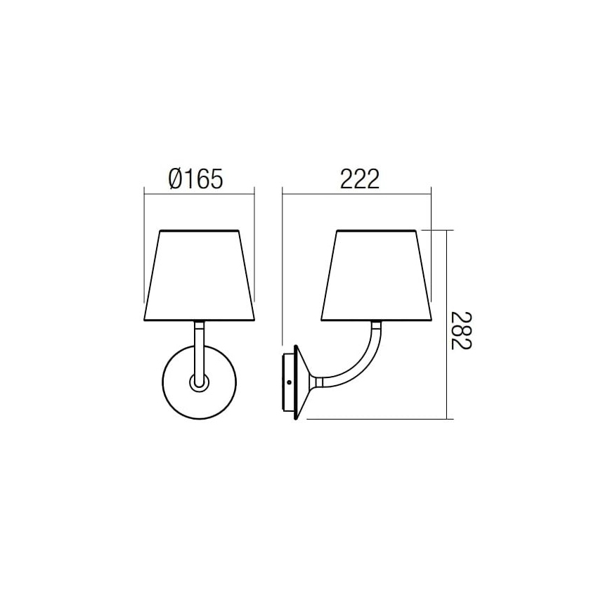 Redo 9124 - Lampada LED da muro da esterno GIORGIO LED/7W/230V IP65 bianco