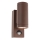Redo 9455 - LED Applique da esterno con sensore VINCE 2xLED/3W/230V IP54 marrone