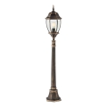 Redo 9608 - Lampada da esterno SEVILLA 1xE27/42W/230V IP44 oro/patina