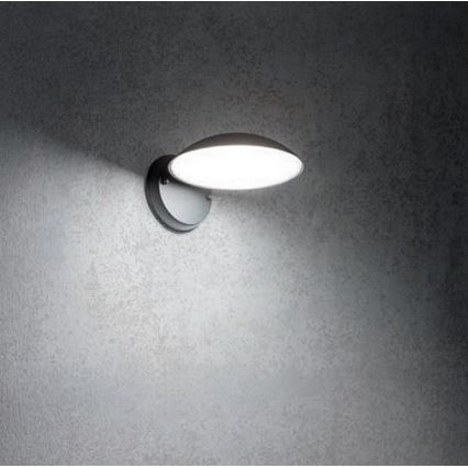 Redo 9617 - Lampada LED da muro da esterno CAPP LED/12W/230V IP54 antracite