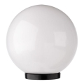 Redo 9761 - Paralume di ricambio per lampada da esterno SFERA diam. 20 cm IP44 bianco