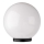 Redo 9771 - Paralume di ricambio per lampada da esterno SFERA diametro 25 cm IP44 bianco