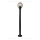 Redo 9779 - Lampada da esterno SFERA 1xE27/42W/230V IP44 25x75 cm marrone