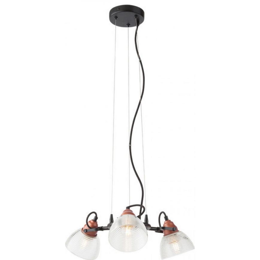 Redo A01-1451 - Paralume di ricambio per lampadario e lampada da terra RIDGE E27 trasparente