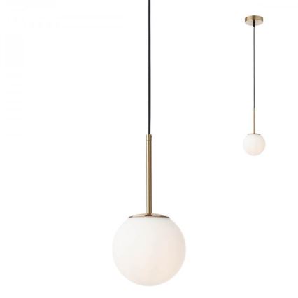 Redo A01-2623 - Paralume di ricambio per lampadario NIVA diametro 15 cm bianco